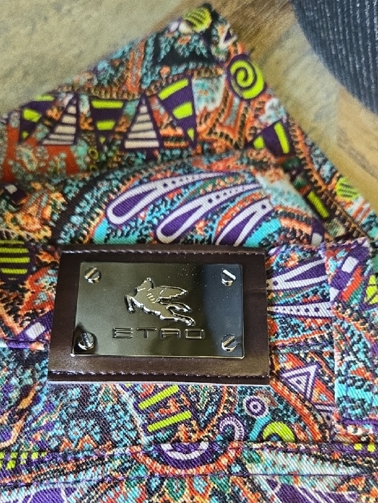 Etro Denim - Etro Luxury Paisley Skinny Jeans-28